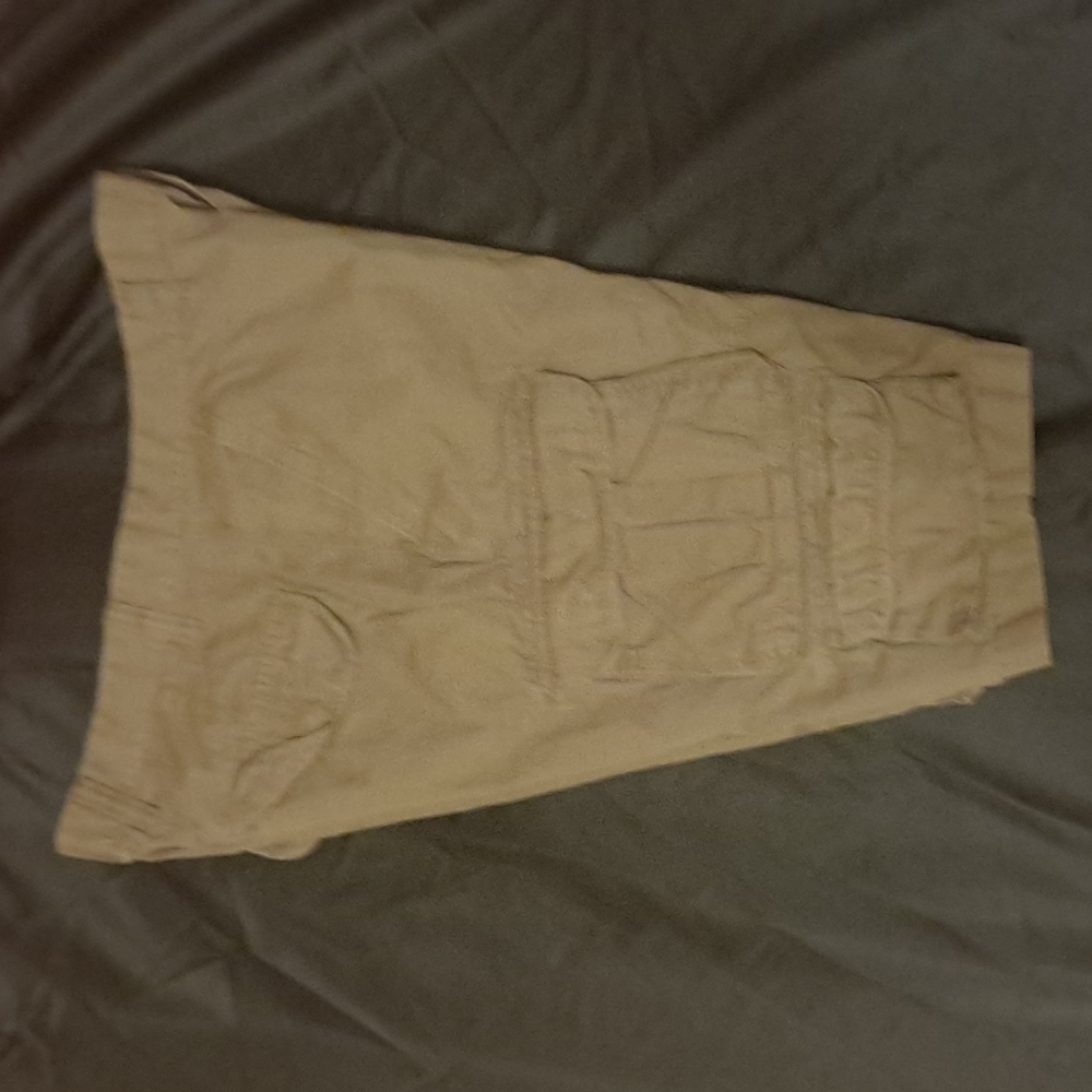 Roundtree & Yorke 40W 9 pocket Brown classic fit Casuals, w cellphone pocket.